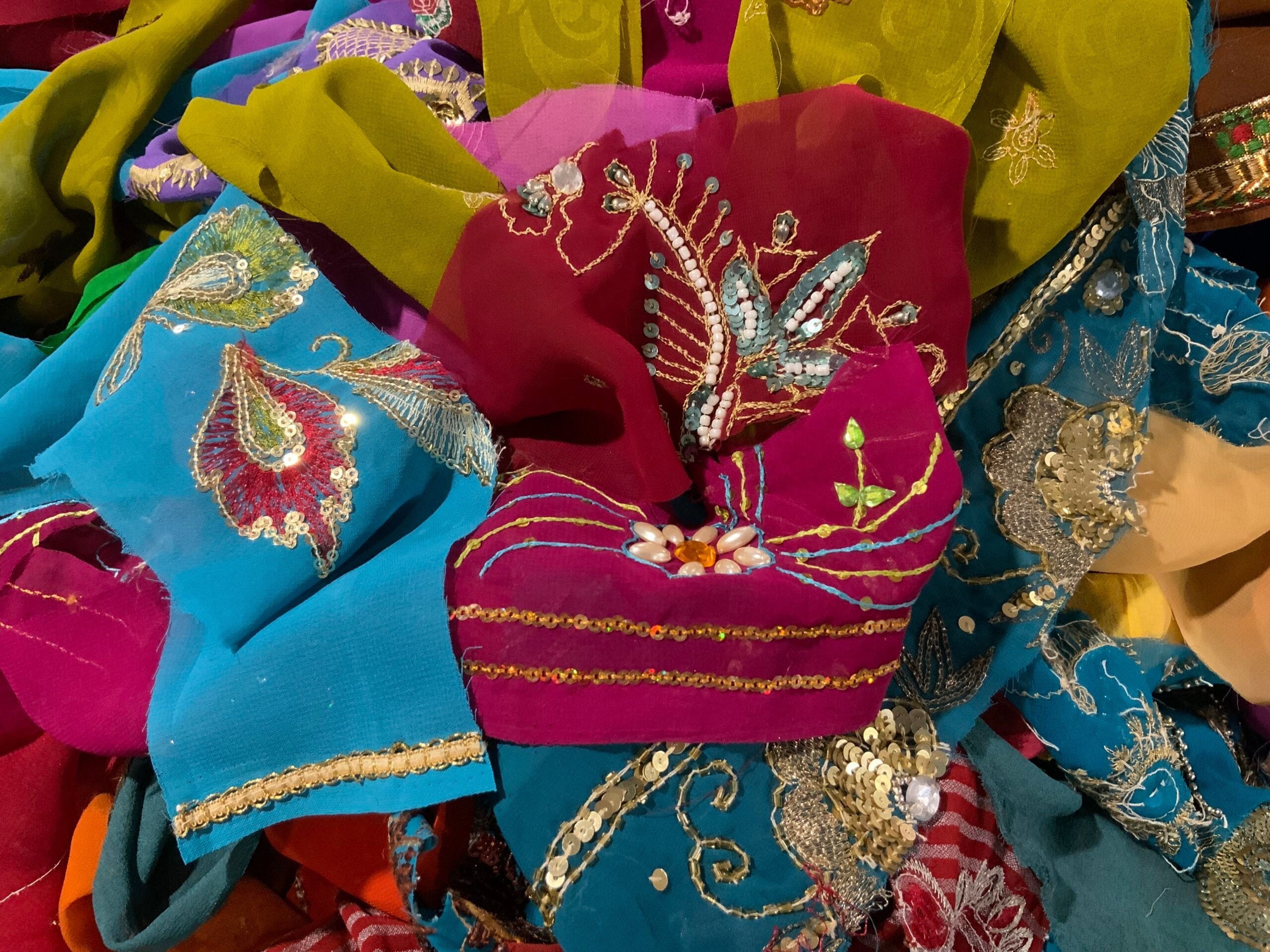 Sari Bits for Crafting